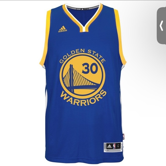 Steph Curry ADIDAS Golden State Warriors Road Swingman Jersey - Picture 1 of 9